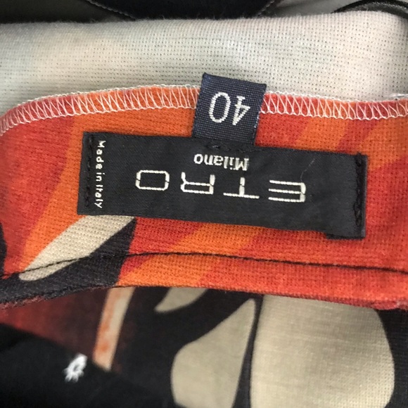 ETRO Italian dress STUNNING Exquisite Dressing - Picture 8 of 8